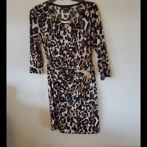 Thalia and Sodi leopard print dress size S